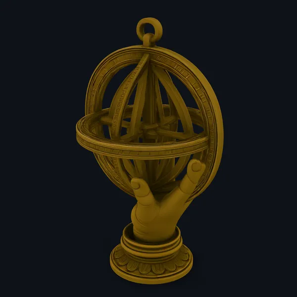 A 3D mesh generated by hunyuan-3d-v3.1-pro-text-to-3d